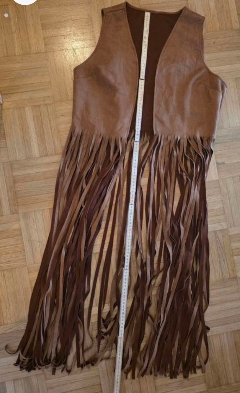 Gilet & Giacche senza maniche: Vintage Wild West Fransenweste - Einzigartiger Hingucker! – Usato da Bern venduto da christiane_pr