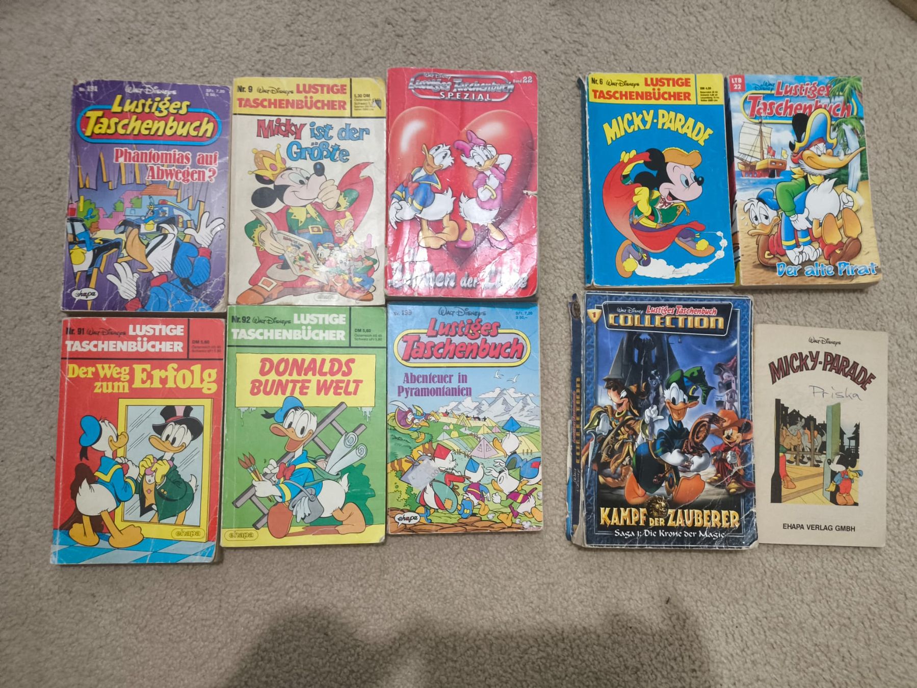 Fumetti: Gebrauchte Lustige Taschenbücher – Usato da Fulenbach venduto da tulpe222 1
