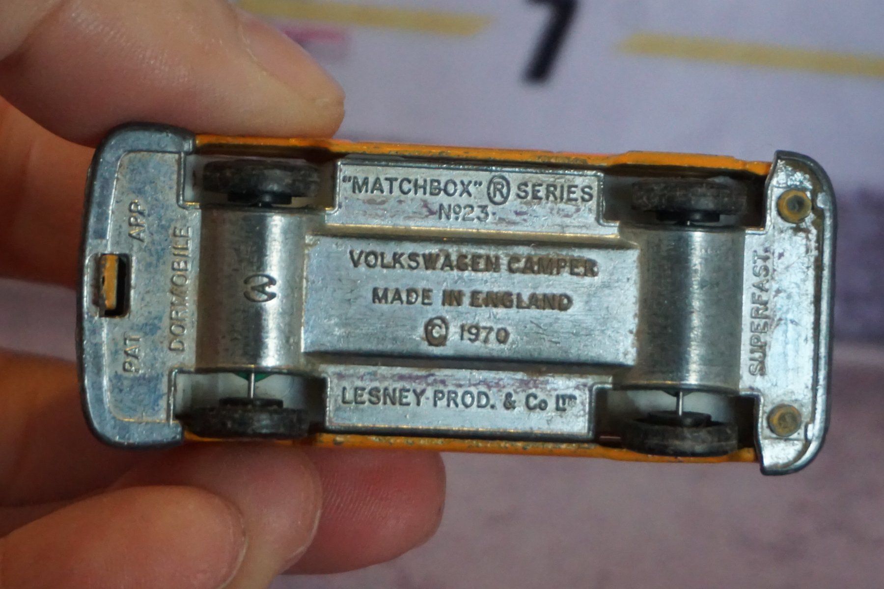 Matchbox Modellautos: Matchbox VW Bus T2 Camper ALT !!!!!!!!!!!!!!!!!!!! – Gebraucht aus Reiden von Doppeldecker69 6
