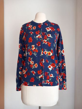 Gestrickte Damen Jacke von LANDS END Gr. XS