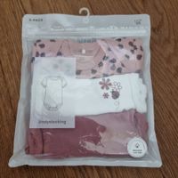 3er Pack Bodies Gr. 56, 1-2 Monate, Neu & Originalverpackt