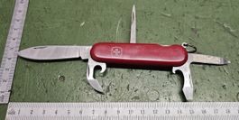 Rotes Wenger Offiziersmesser, gebraucht