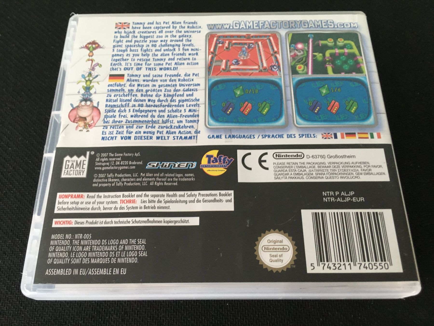 Nintendo Giochi: Pet Alien für Nintendo DS – Usato da St.Gallen venduto da Punktchen01 1
