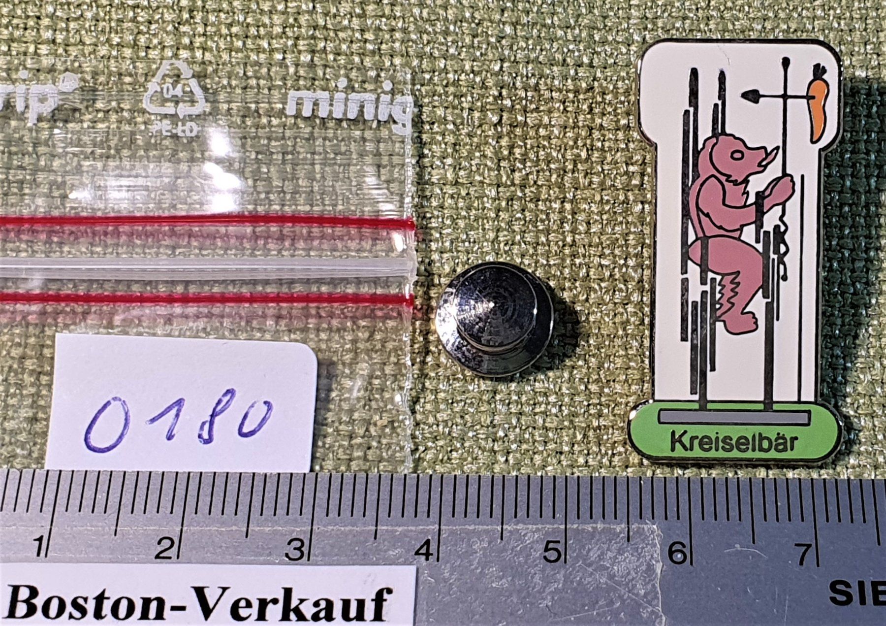 Giocattoli: O180 - Pin Kreiselbär Bern Nr. 421 – Usato da Reinach BL venduto da Boston-Verkauf 1