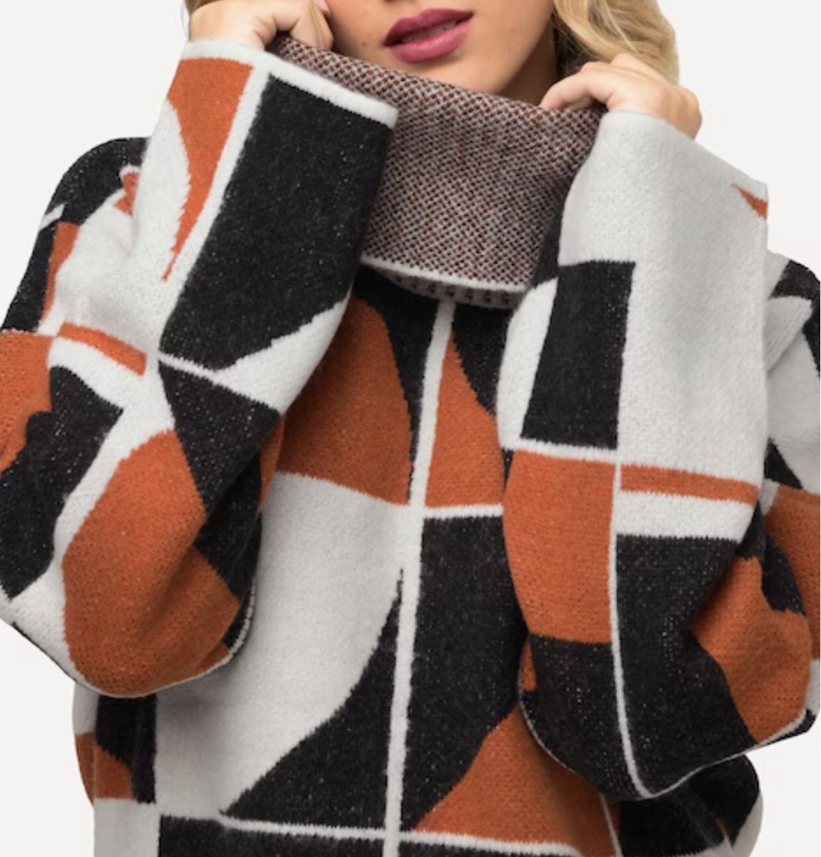 Maglioni & Felpe: Pullover, Jacquard Strick, Rollkragen, Langarm – Usato da Wattwil venduto da Zeemeermin 2