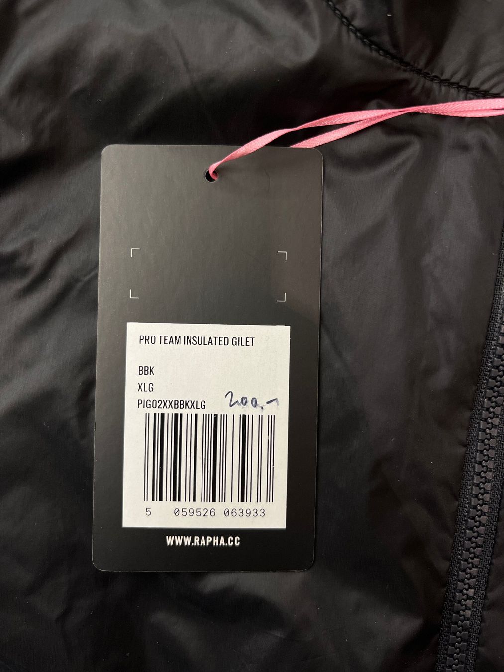 Rapha Gilet & Giacche: % Rapha - Pro Team Insulated Gilet – Nuovo e nell'imballaggio originale da Bern venduto da Disco_Cycle 3