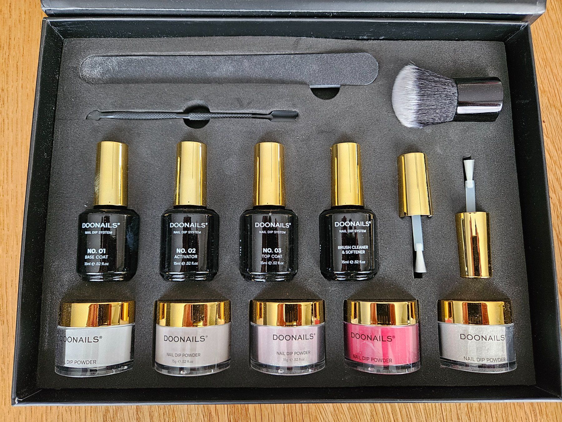 Unghie finte: Fingernagel-Set - Doonails Starter-Set mit Dipping Puder – Nuovo (secondo la descrizione) da Möriken AG venduto da pam66
