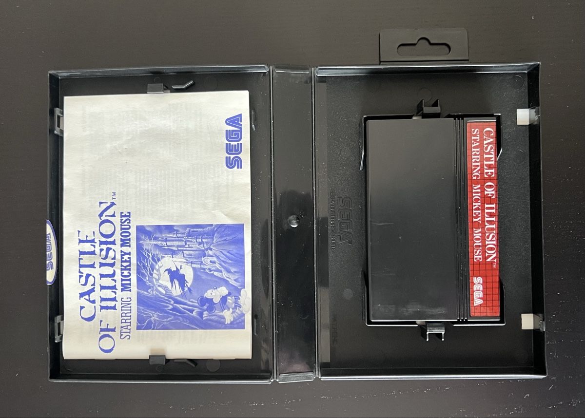 Sega Giochi: Psycho Fox & Castle of Illusion Master System OVP Spiele – Usato da Basel venduto da IndianaJones 2