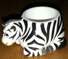 Wunderschöner Eierbecher Zebra