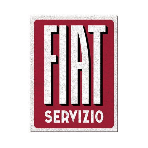 Calamite: Fiat Servizio Magnet 6x8cm – Nuovo (secondo la descrizione) da Goldach venduto da SSRConzept