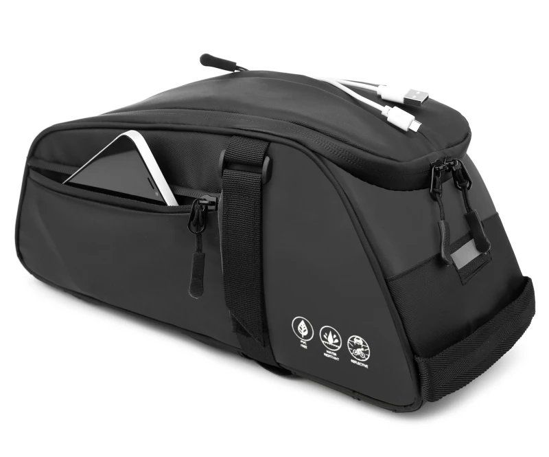 Borse: Wasserdichte MTB Gepäckträgertasche mit Reflektor – Nuovo e nell'imballaggio originale da Genève venduto da Anna-38 2