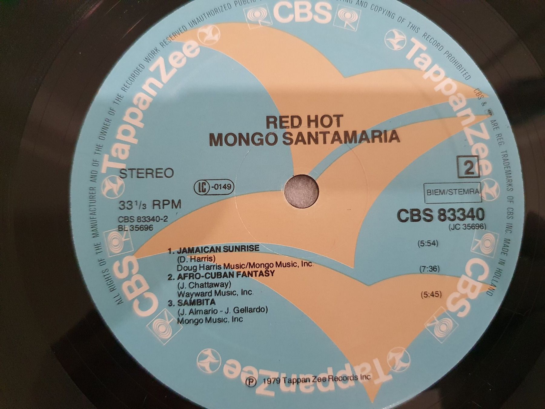 Dischi in vinile: Mongo Santamaria - Red Hot – Usato da Uster venduto da Vinyl-Leidenschaft 7