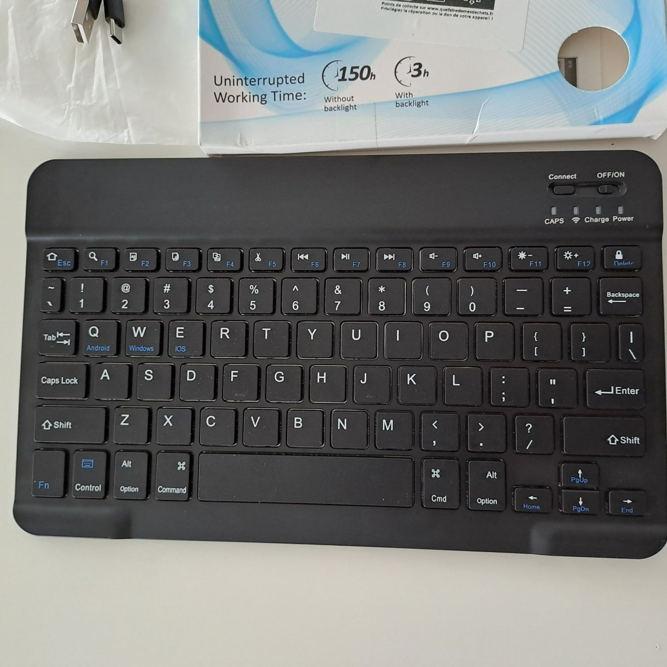 Tastiere: Tastatur - Keyboard - Bluetooth – Nuovo (secondo la descrizione) da Murten venduto da Suissemarkus 1