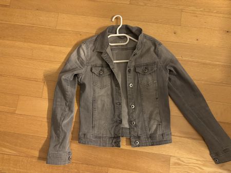 Jeansjacke grau Gr.36, von Esprit edc