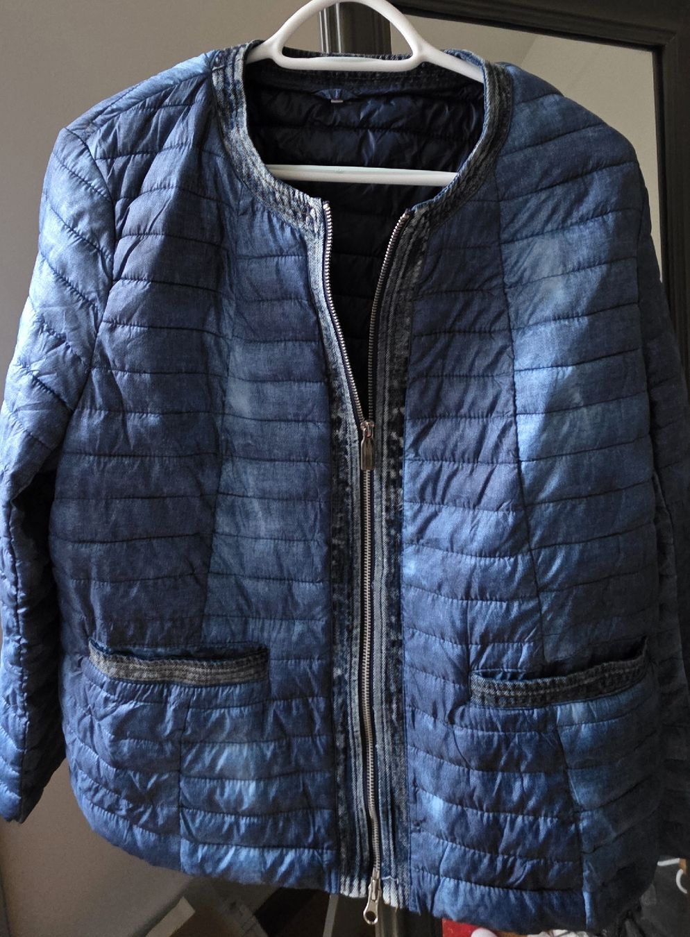 Giacche: blouson/veste/doudoune bleue – Usato da Yverdon-les-Bains venduto da van_dq65 1