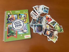 Coop Sammlung Disney Kalender 2016 NEU inkl Sammelbilder