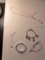 Lot bijoux fantaisie: bracelet, collier