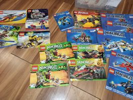 18 Lego Bauanleitungen das meiste davon Ninjago L10
