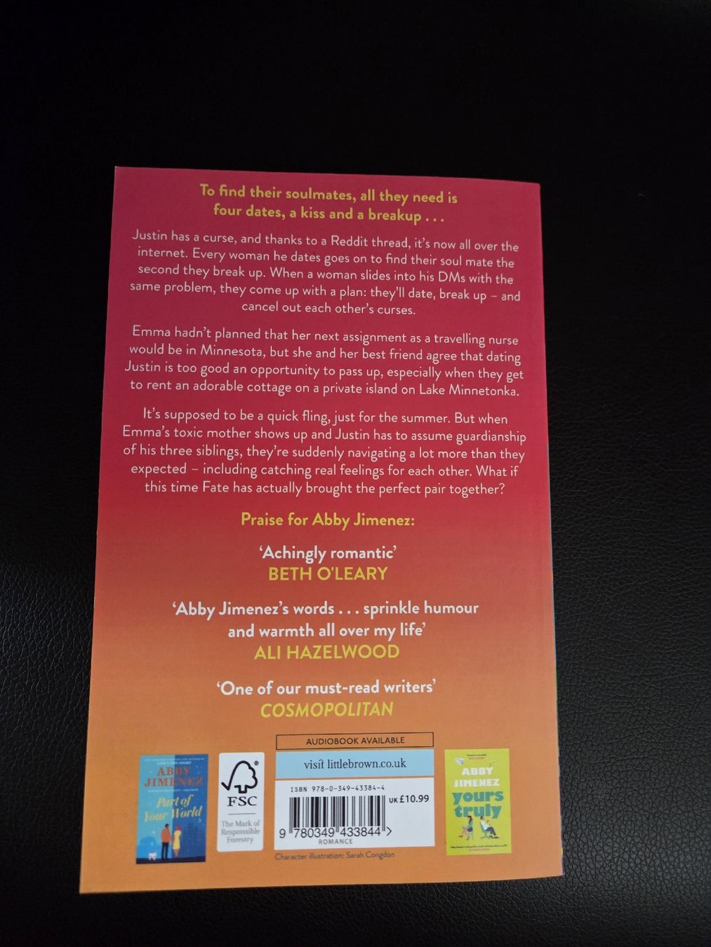 Libri: Libro "Just for the Summer" di Abby Jimenez – Nuovo (secondo la descrizione) da Nyon venduto da direwolf97 1