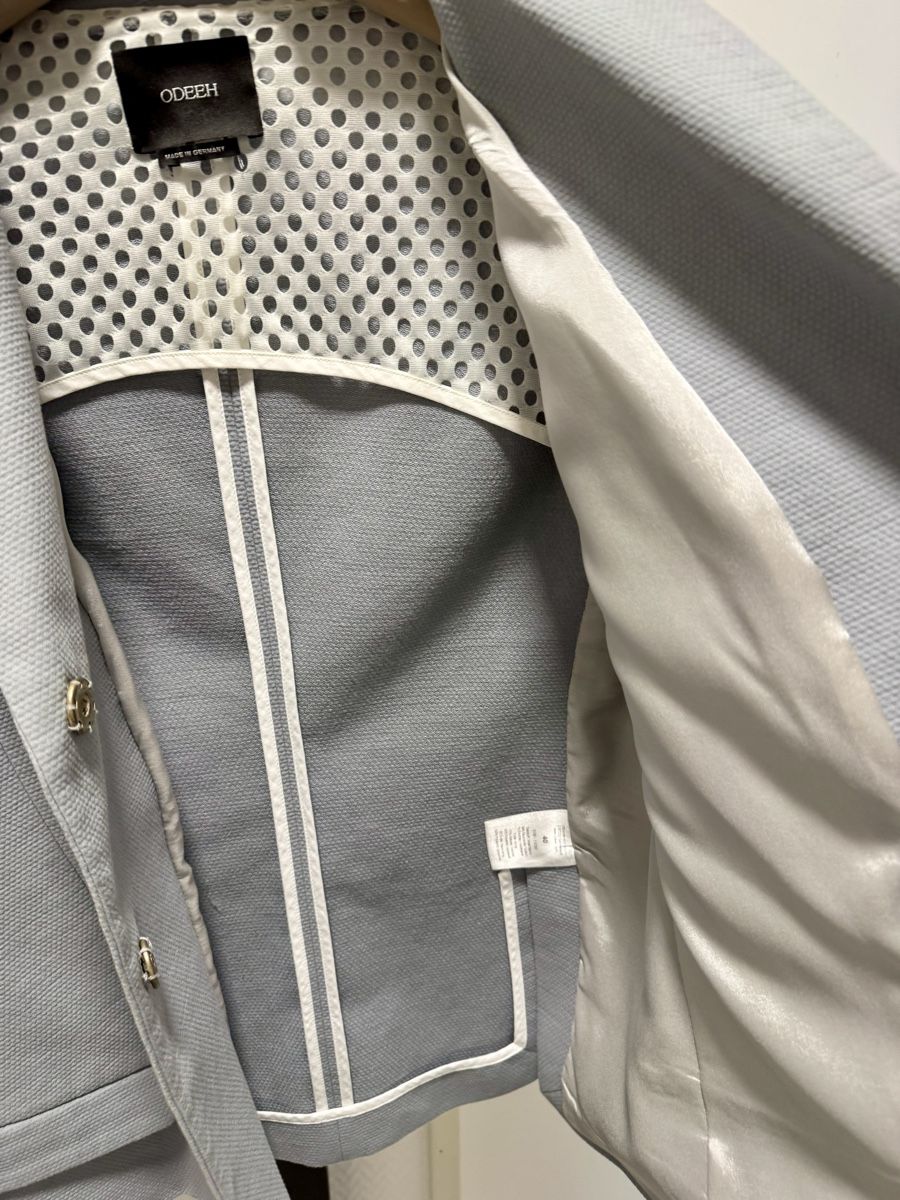Giacche: ODEER Blazer Gr. 40 Hellblau Damen Jacke Sommer Top! – Usato da Erlenbach ZH venduto da msa_x26y 6