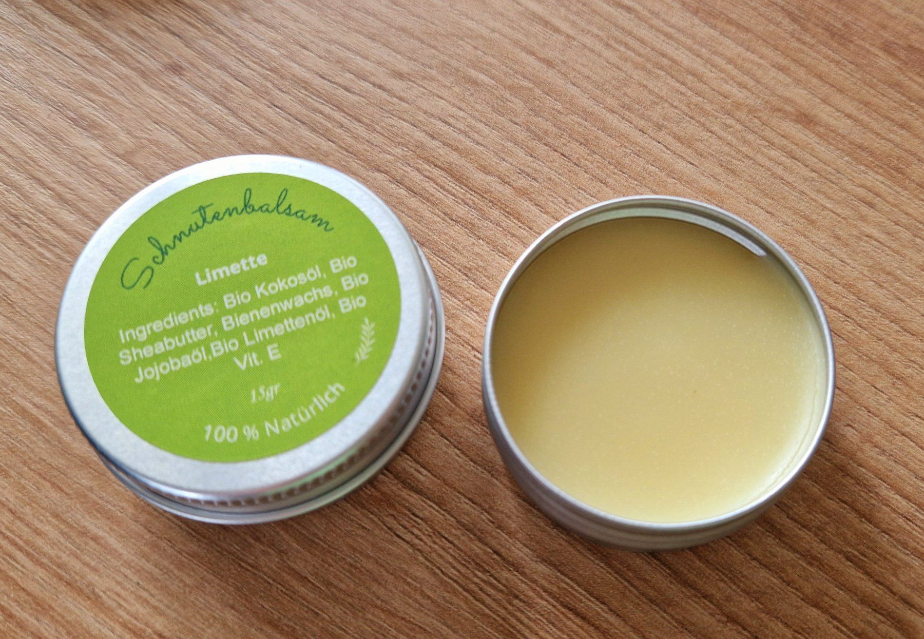 Cura del viso: Bio Lippenbalm Pflege Kosmetik Limette – Nuovo e nell'imballaggio originale da Rheinau venduto da Sussel