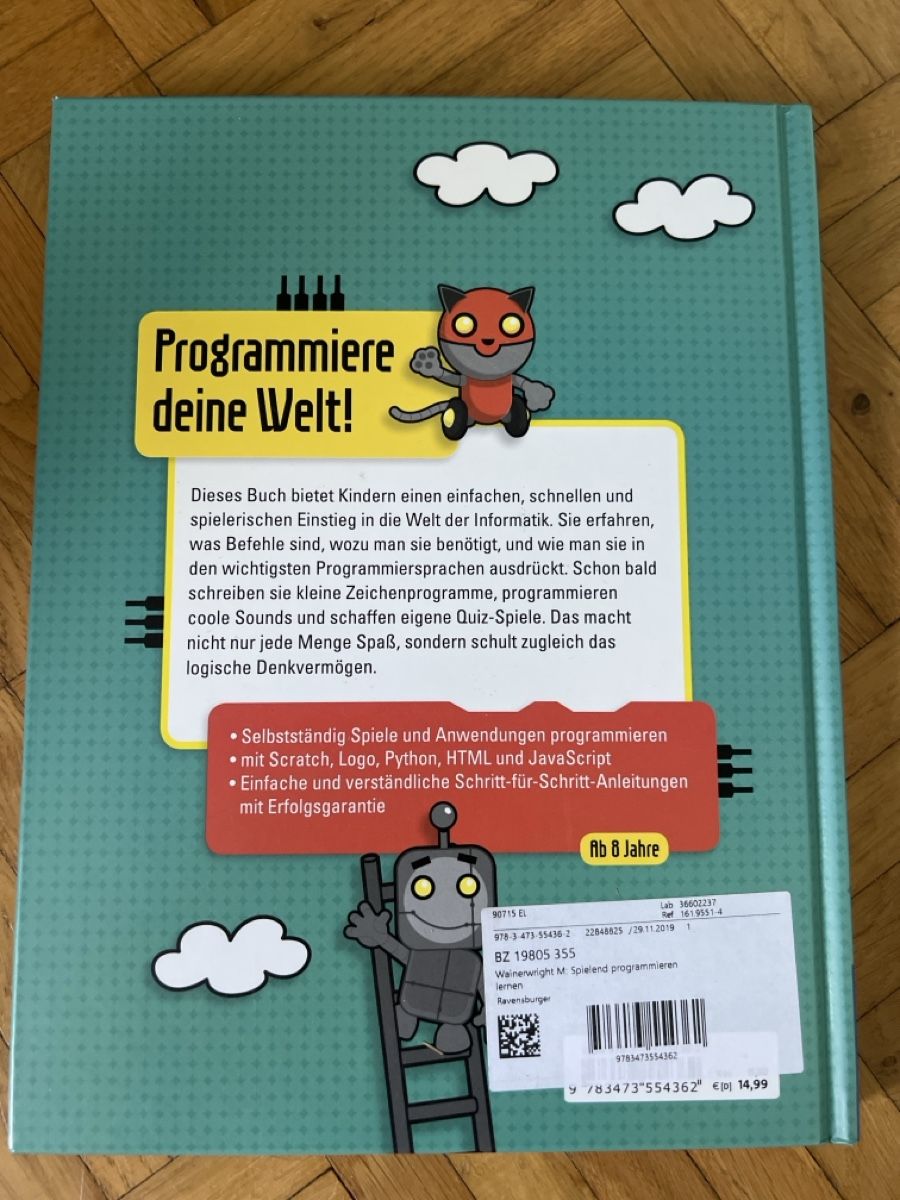 Libri: Buch: Spielend Programmieren Lernen  – Nuovo (secondo la descrizione) da Oberengstringen venduto da Kadarp 1