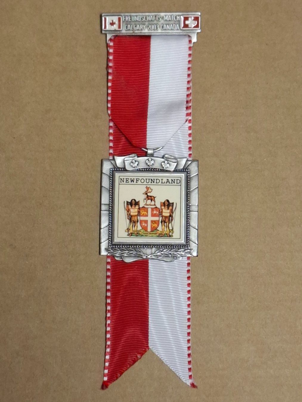 Medaglie: Calgary New Foundland 2003 (D504) – Usato da Schwanden GL venduto da Suvorov 3