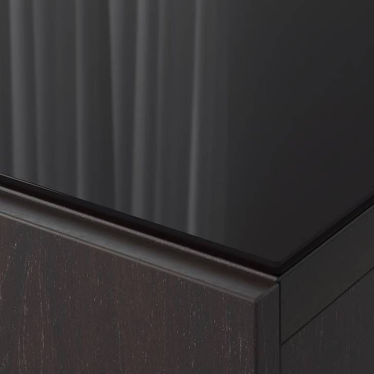 Piatti di portata: IKEA BESTÅ schwarze Glasdeckplatte 180 cm – Usato da Kriens venduto da Karina.E 2