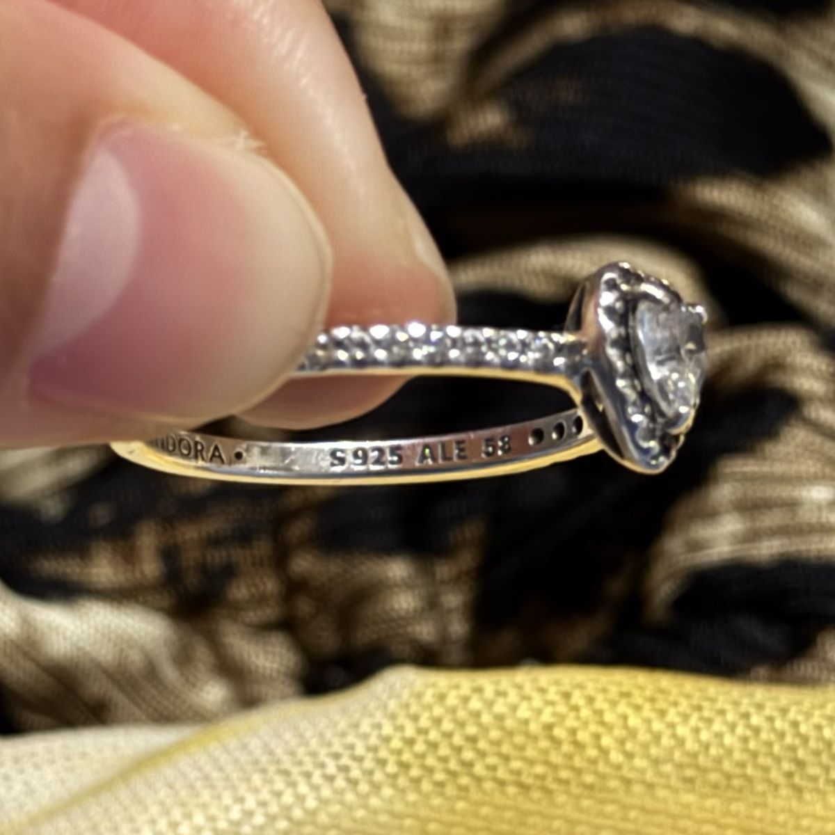 Pandora Anelli: Pandora Herz-Ring Silber – Nuovo e nell'imballaggio originale da Gontenschwil venduto da eli9923 1