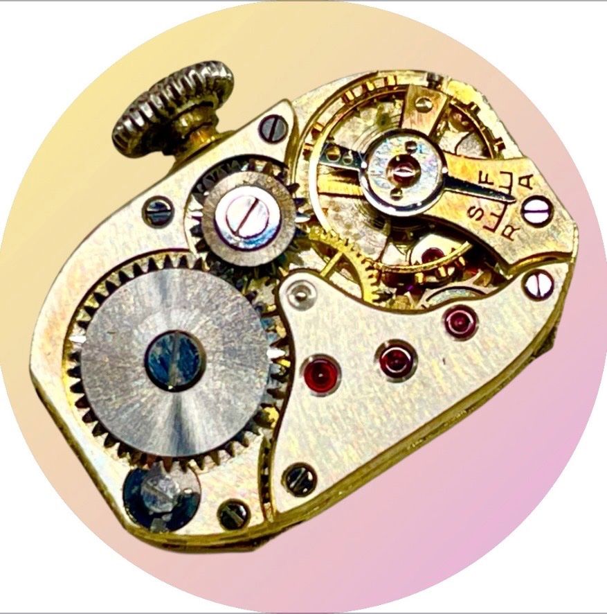 Orologi: Schäffer Swiss Vintage Uhr – Usato da lyss venduto da Uhrenparadies 2