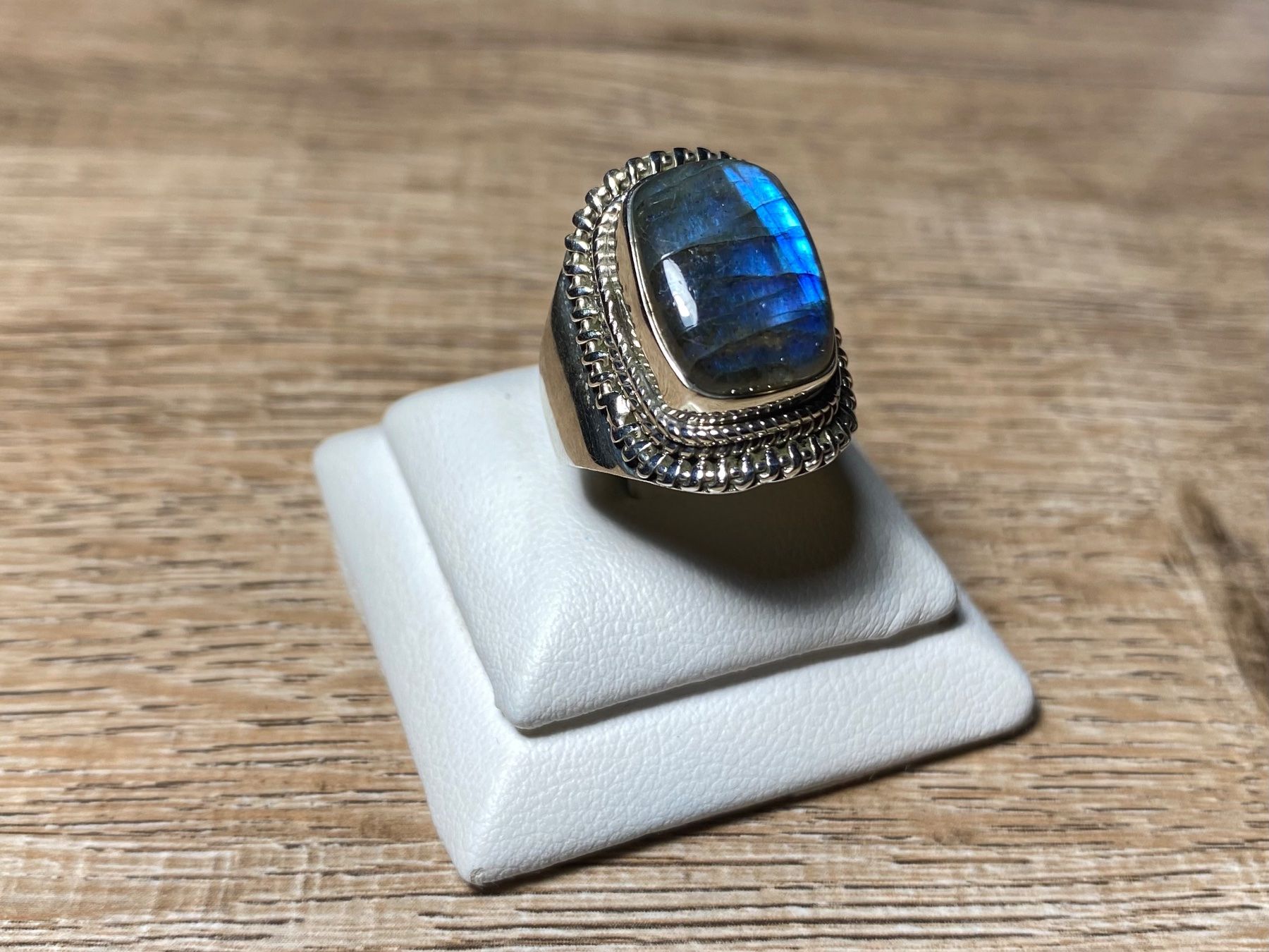 Anelli: Orientalischer Silber 925 Ring mit natürlichem Labradorit – Nuovo e nell'imballaggio originale da Laax venduto da Kiki_Kingdom3 8
