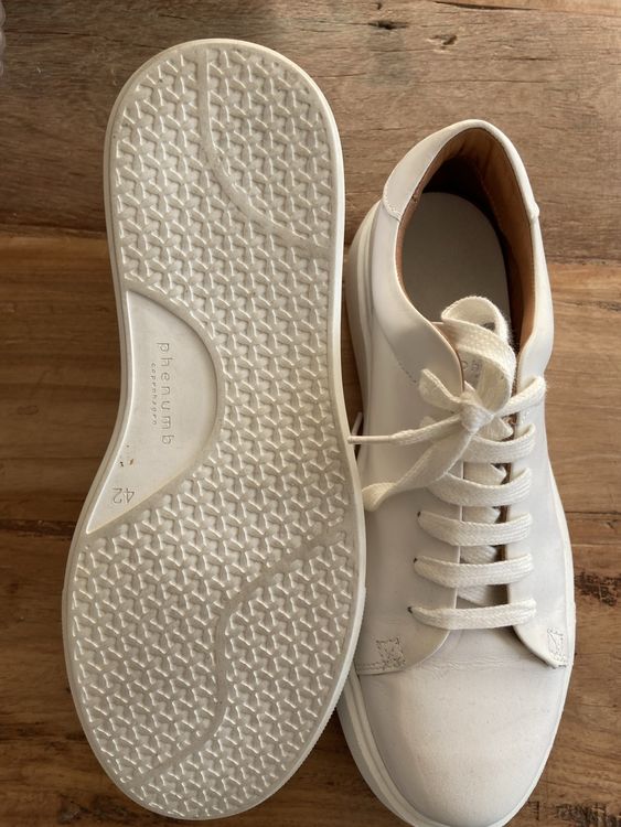 Phenumb Sneaker Gr. 42 Leder weiss Schuhe Damen 4