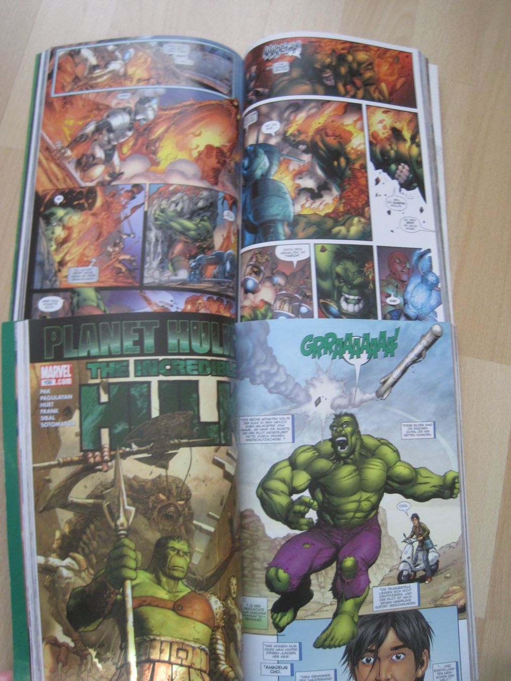 Fumetti: PLANET HULK Band 1 & 2  Panini Comic selten – Usato da Gossau SG venduto da Noryflory 1