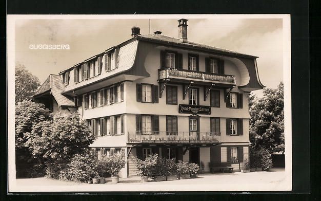Ansichtskarten: AK Guggisberg, Hotel Pension Sternen – Gebraucht aus Berlin von bartko-reher