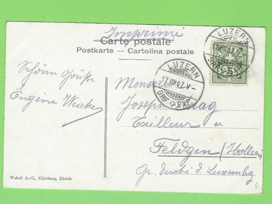 Cartoline postali: Luzern, Museggtürme – Usato da Zürich venduto da t24_de 1