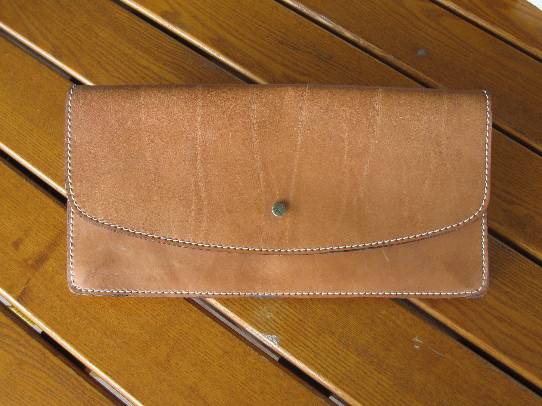 Borse: Vintage - RAPHAEL  -  Leder "Clutch" Handtasche – Usato da Arbon venduto da lucullus61