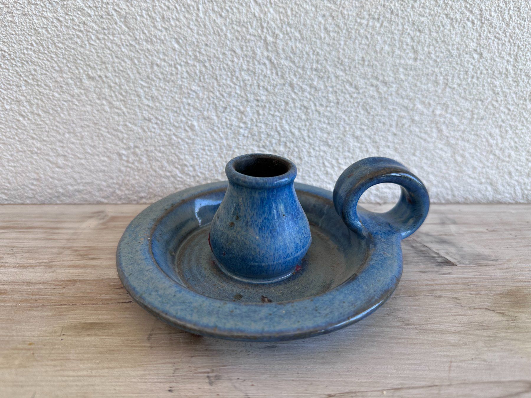Kerzenständer: Beau bougeoir bleu – Gebraucht aus Châtillon FR von Karine1453
