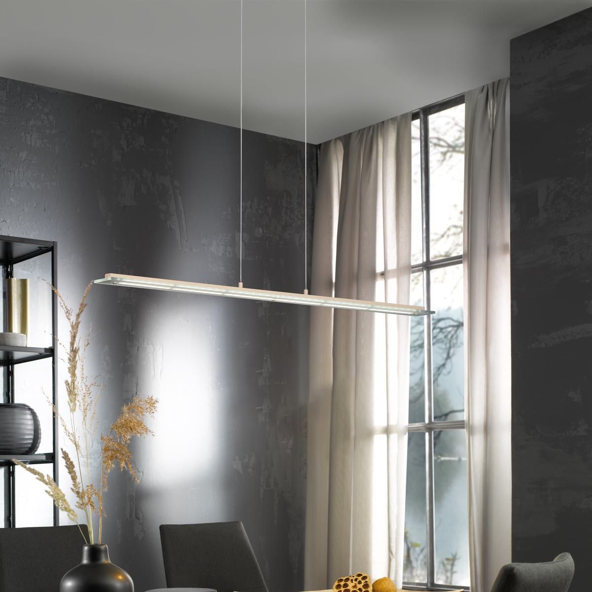 Lampadari & plafoniere: LED Pendelleuchte Sand, CCT, 115 cm Lang – Nuovo (secondo la descrizione) da Kreuzlingen venduto da Smart-Light 1