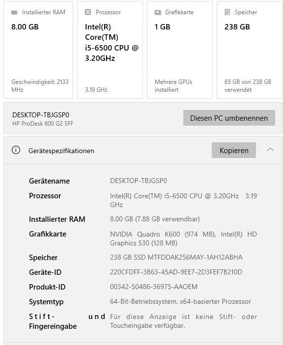Hewlett Packard PC: HP ProDesk 600 G2-Small-Form-Factor-PC – Nuovo e nell'imballaggio originale da Büren an der Aare venduto da simsand 2