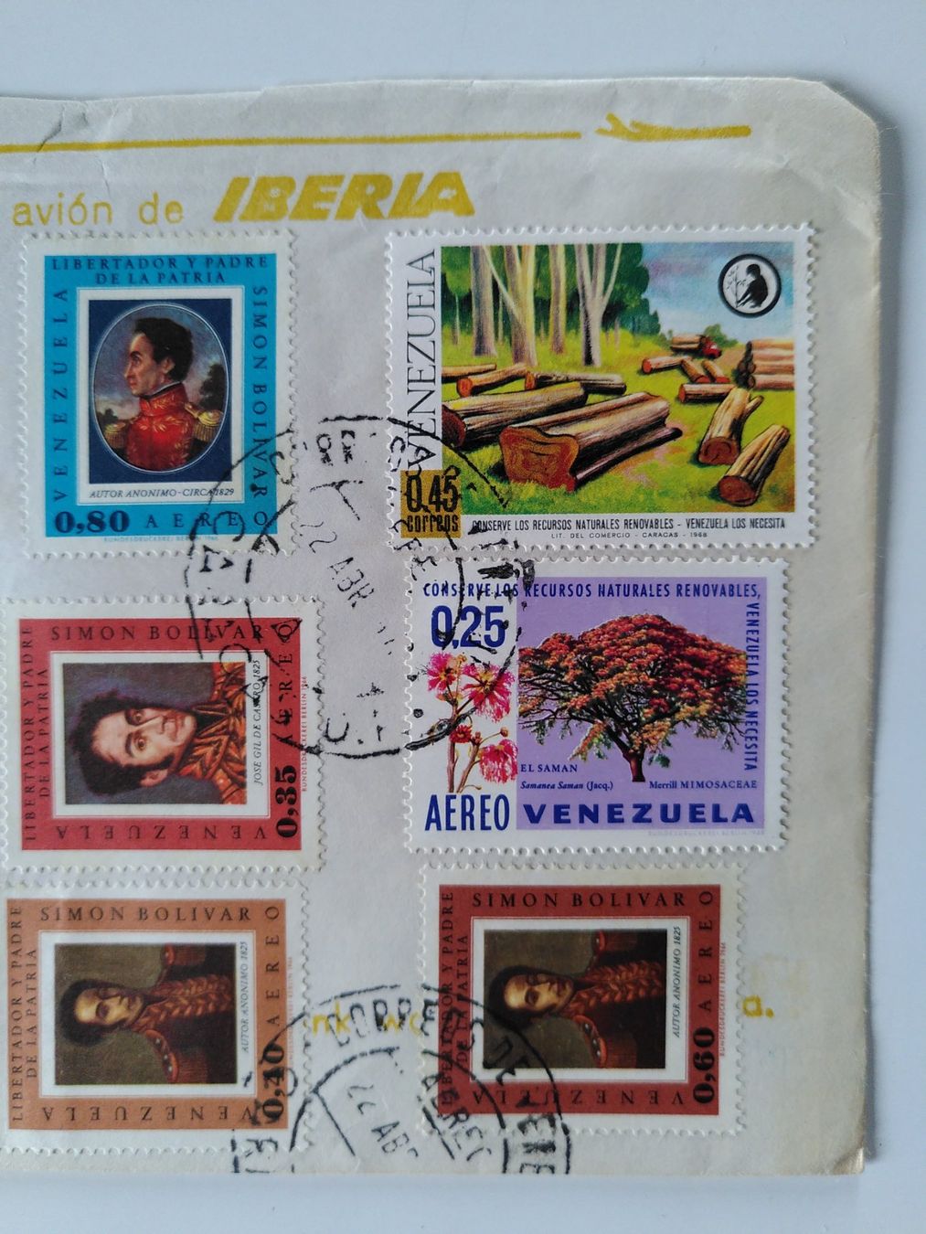 Tutti i francobolli: timbre - lettre Venezuela – Usato da Vuiteboeuf venduto da broticaire 2