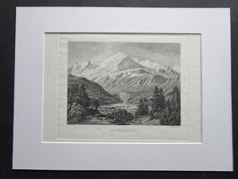 MONTBLANC STICH MIT PASSEPARTOUT