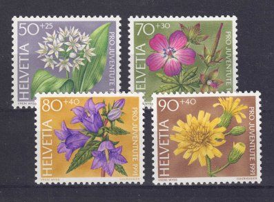Alle Briefmarken: PJ 1991, kompletter Satz postfrisch** – Neu (gemäss Beschreibung) aus Lupfig von lubor