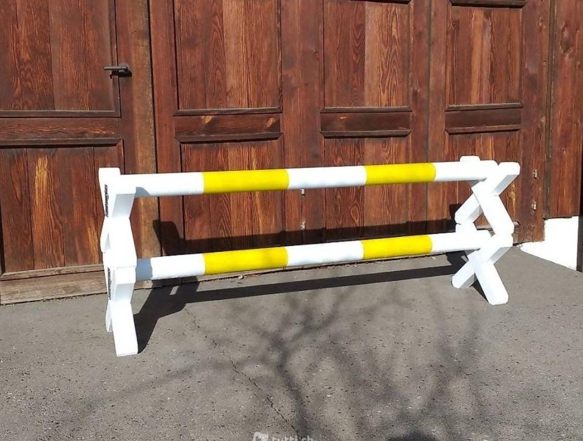 Briglie & Cavezze: Neues Cavaletti 2,5m nach Wunsch gestrichen – Nuovo e nell'imballaggio originale da Amriswil venduto da Landherzli 6