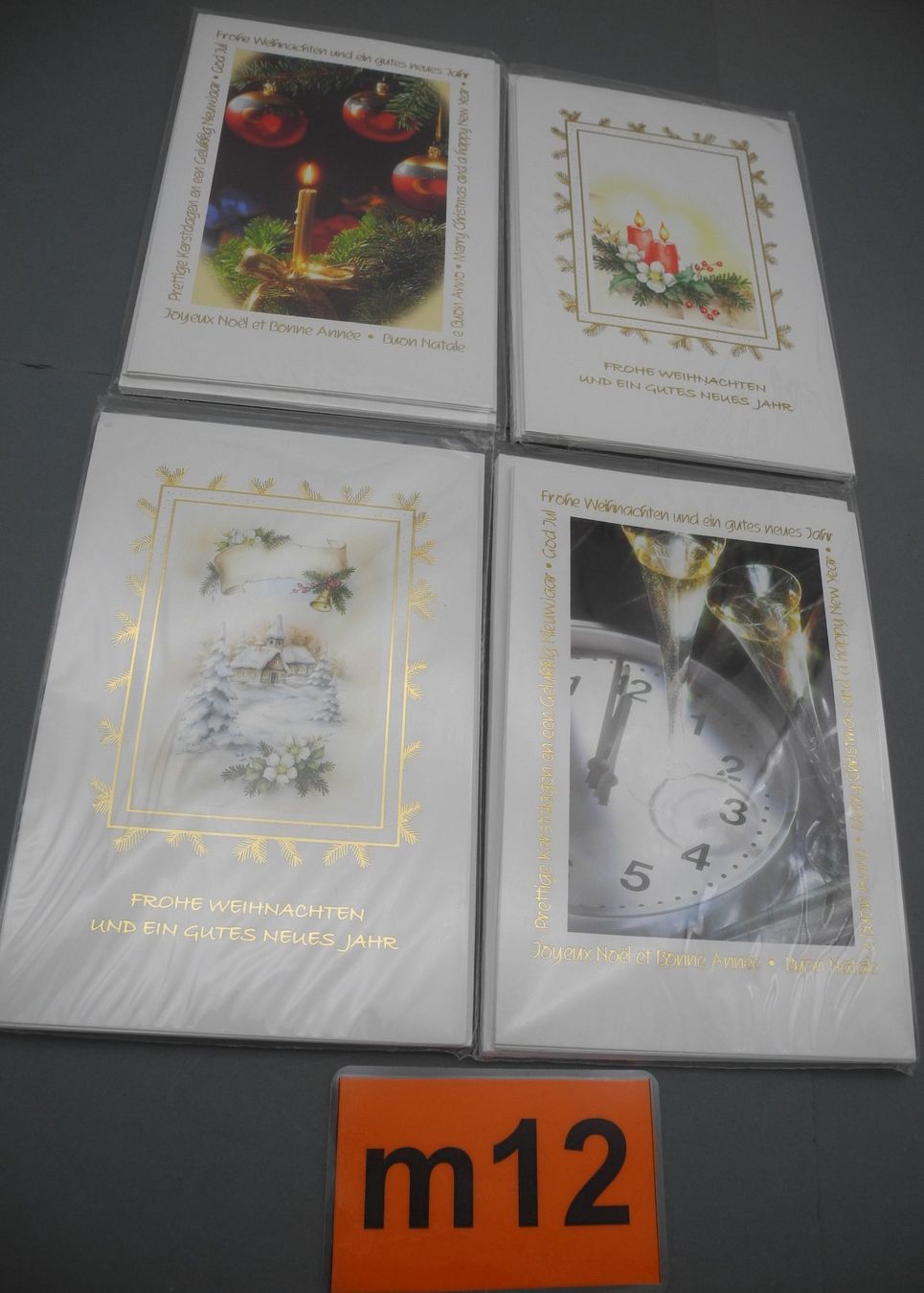 Cartoline: 20 Weihnachtskarten, Nr. m12 – Nuovo e nell'imballaggio originale da Kottwil venduto da Crazyrolf 1