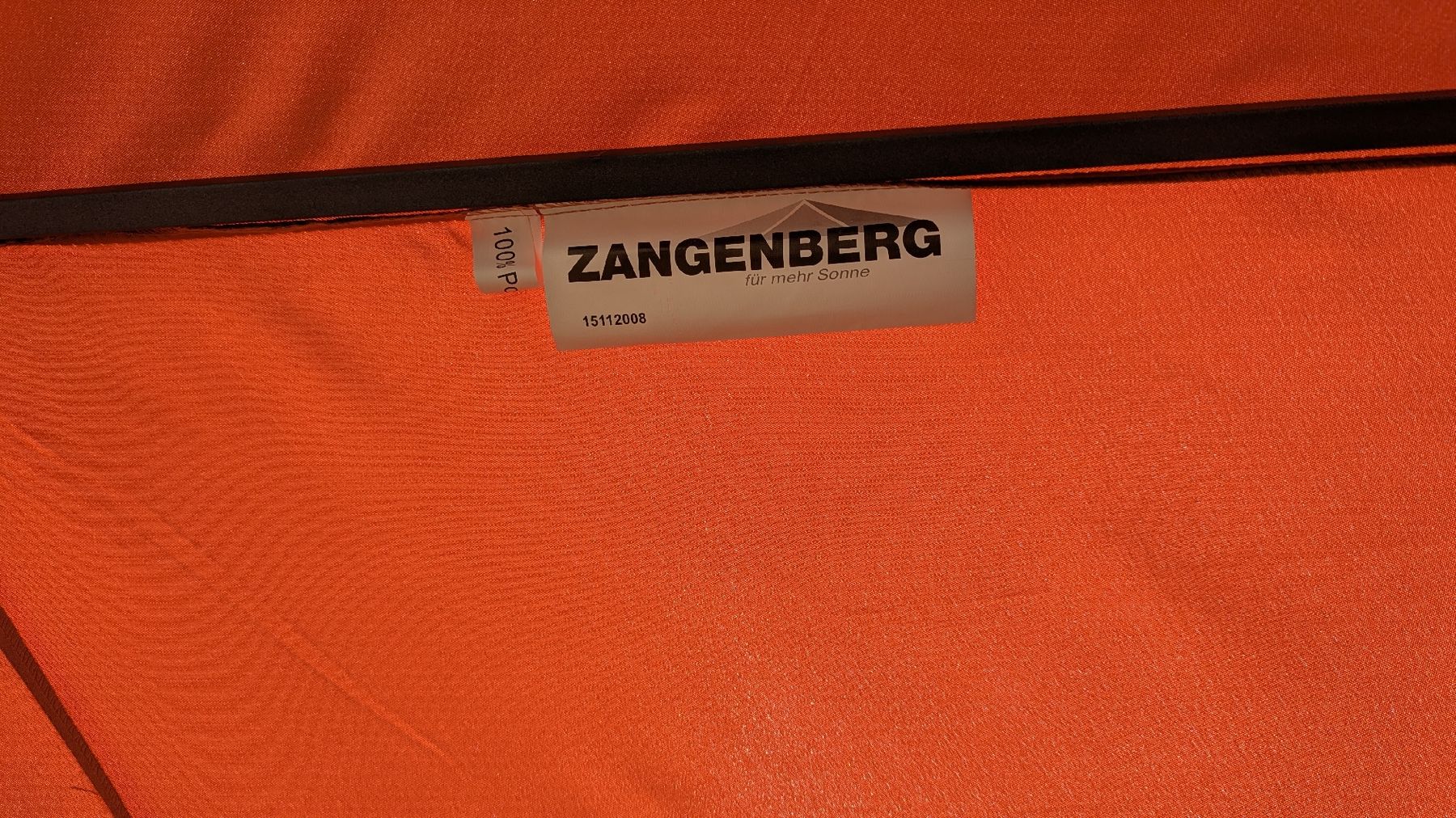 Sonnenschirme: Sonnenschirm Zangenberg orange mit Schirmständer – Gebraucht aus Rupperswil von Svelos 6