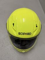 Motorradhelm Leopard Klapphelm gelb Grösse M gebraucht