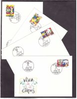 1992  4  FDC Zirkuswelt