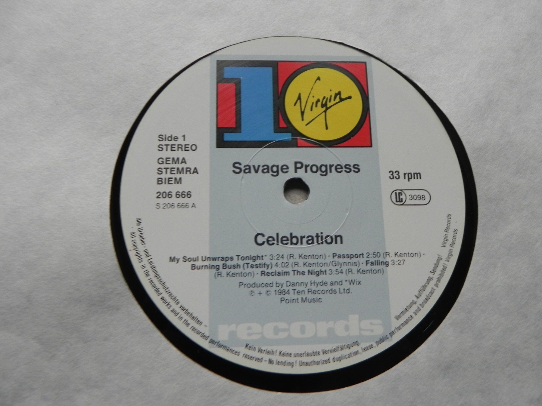 Dischi in vinile: LP Engl. Synth Pop / New Wave Band Savage Progress 1984 – Usato da Siebnen venduto da krimsie 4