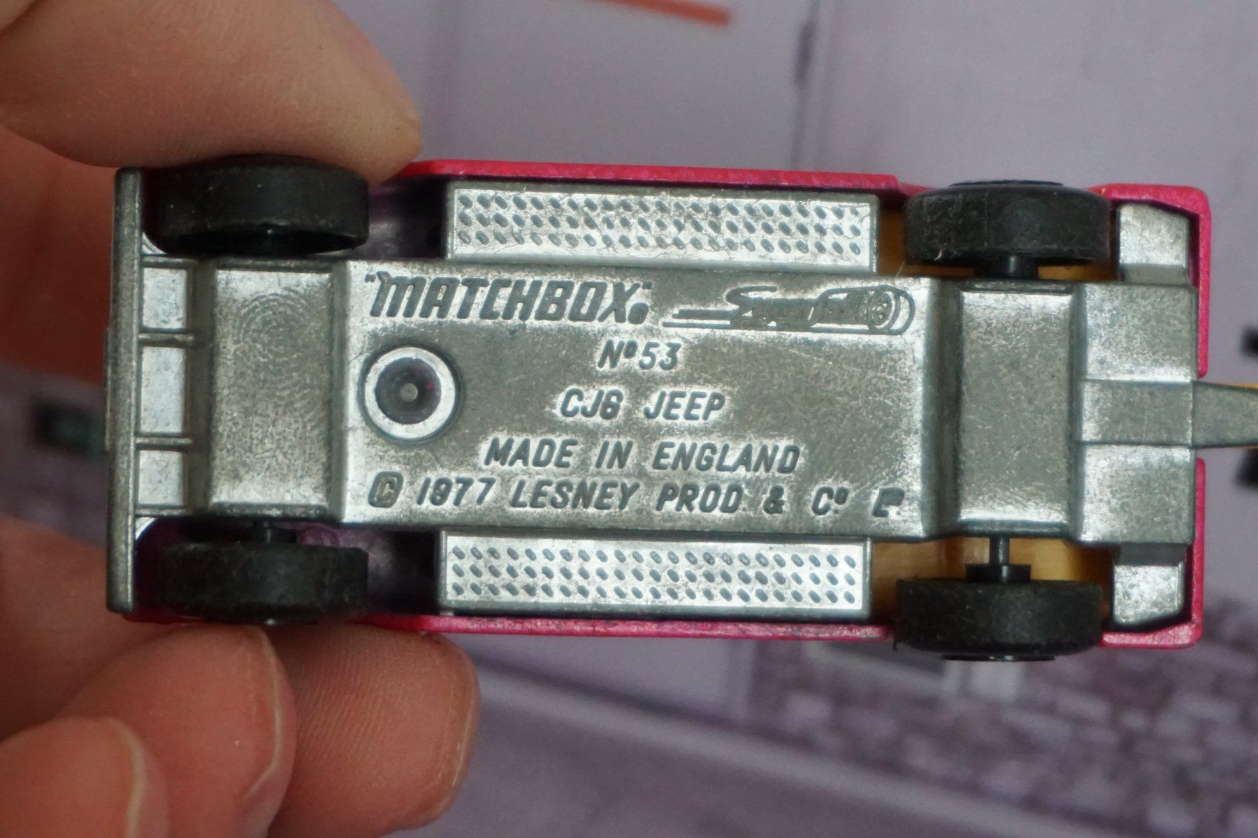 Matchbox Modellini d'auto: Matchbox CJ8 Jeep 4x4 ALT !!!!!!!!!!!!!!!! – Usato da Reiden venduto da Doppeldecker69 5