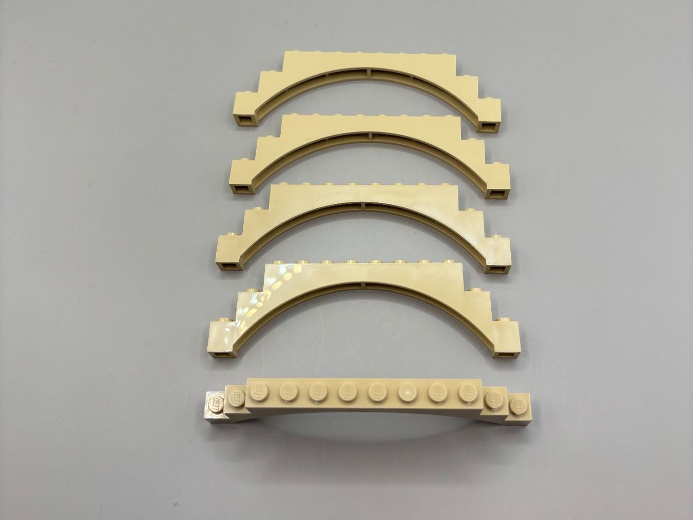 Lego Kit di costruzioni: 5x Lego Bogen 1x12x3 / arch / arc NEU – Nuovo (secondo la descrizione) da Lengnau AG venduto da Chefe43